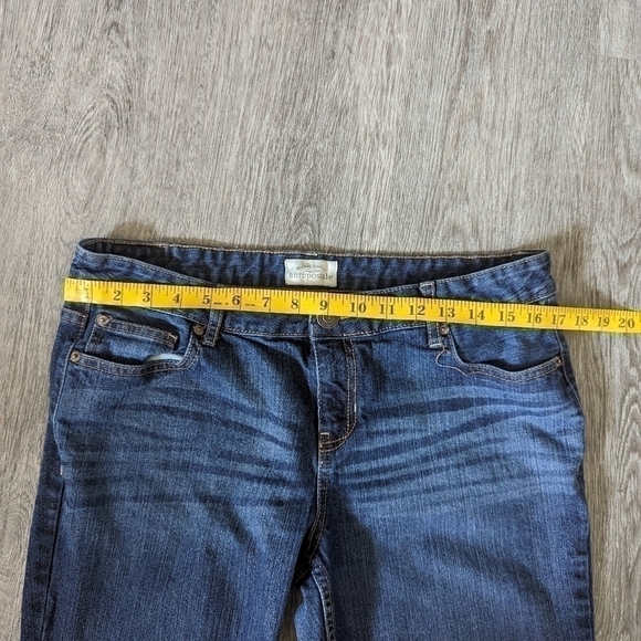 Woman's Aeropostale Bayla Skinny Fit Dark Wash Denim Jeans- Size 13/14 Long - Picture 3 of 7